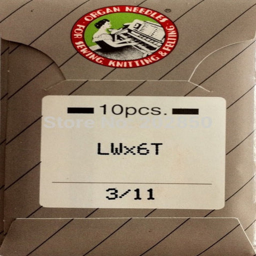Organ Industrial Needles For Blind Hem Stitch Machine LWx6T or LWx2T (10pcs Pack)