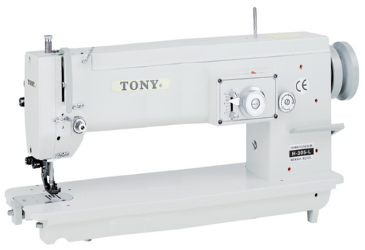 TONY H-305-L-4 Long Arm Zigzag Sewing Machine | Walking Foot Industrial Sewing Machine