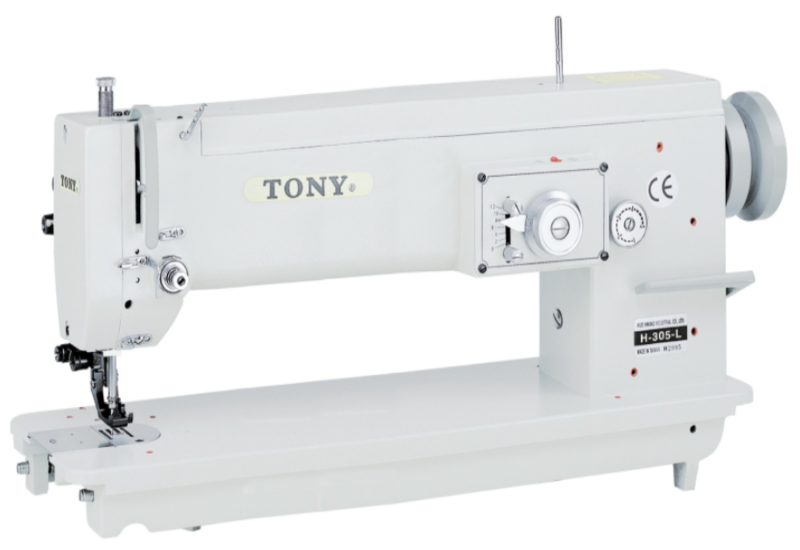 TONY H-305-L-4 Long Arm Zigzag Sewing Machine | Walking Foot Industrial Sewing Machine