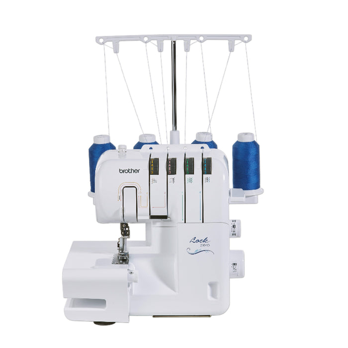 Brother Home Overlock Machine 2104D. Twin Needle, 3 thread and 4 Thread stitching-Sewing.sg
