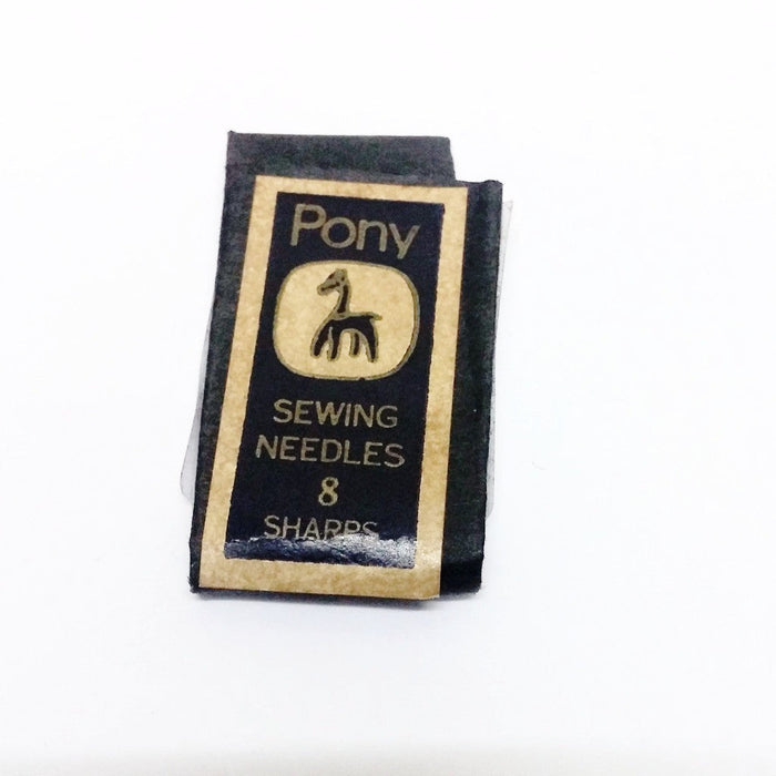 Pony Special Leather Hand Needles – Diamond Point Carbon Steel Needles, 25 Pieces