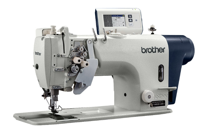 Brother T-8452D Twin Needle Direct Drive Lockstitch Sewing Machine with Thread Trimmer | Industrial Sewing Machine