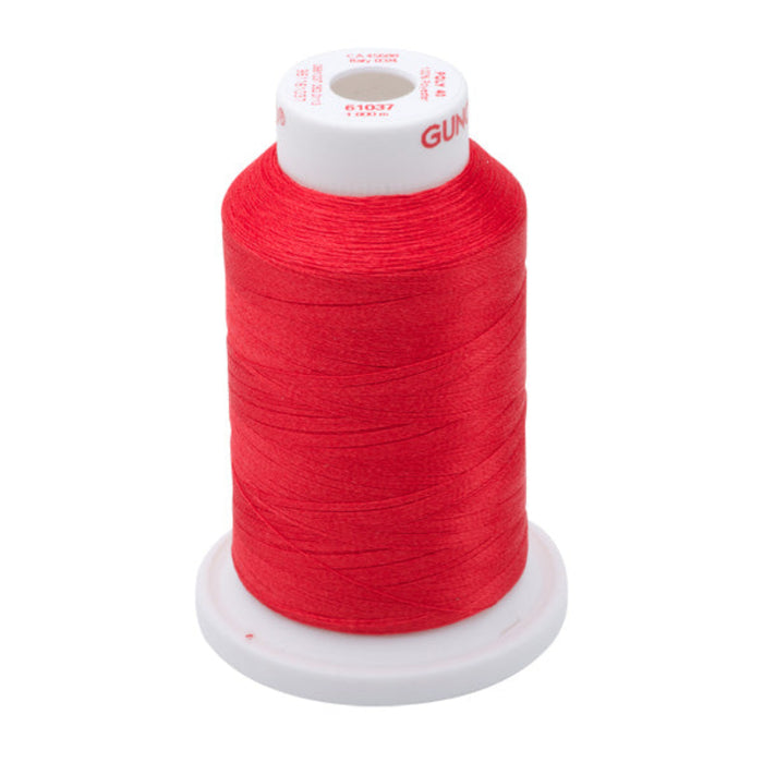 Gunold Embroidery Thread - POLY 40 - Lt. Red-- 61037 (1000m) 