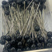 0.58 x 40mm Black Pearlised Pins